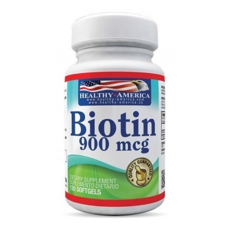 Biotina Americana X 120 Softgels Healthy America (Entrega Inmediata)