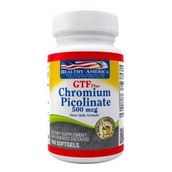 Gtf Plus, Chromium Picolinate (500 Mcg / 100 Softgels) (Entrega Inmediata)