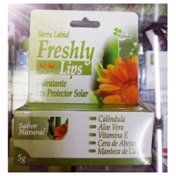 Barra Labial Medicinal Natural Freshly X5 G (Entrega Inmediata)