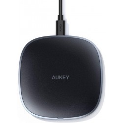 Cargador Inalambrico Aukey 10w Carga Rápida Led Y Micro Usb (Entrega Inmediata)