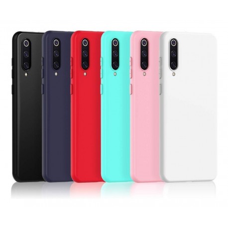 Estuche Funda Silicone Case Tpu Líquido Para Xiaomi Mi 9 Se (Entrega Inmediata)