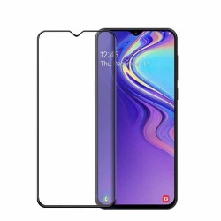 Vidrio Templado 9d Samsung Galaxy M10 Adhesivo Completo (Entrega Inmediata)