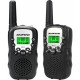 Radios Mini Walkie Talkies Baofeng Bf T3 X 2 Unidades Negro (Entrega Inmediata)