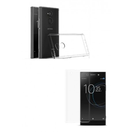Funda Slim Protector Sony Xperia Xa2 Ultra + Vidrio Completo (Entrega Inmediata)