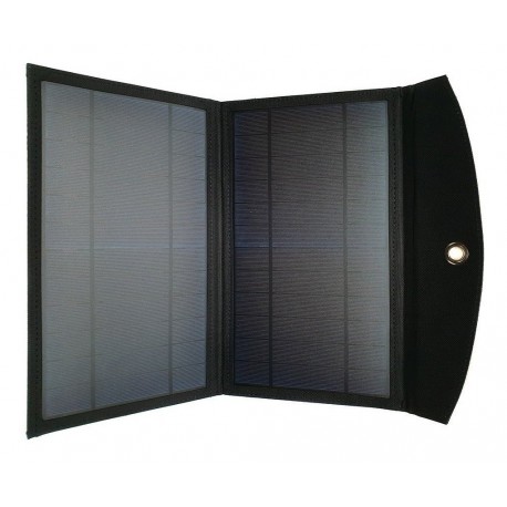 Cargador Solar 14w 5v Panel Solar Plegable Carg Usb Portátil (Entrega Inmediata)