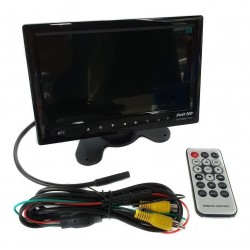 Pantalla Monitor Lcd 7 Pulgadas Usb Empotrar O Fijar Base (Entrega Inmediata)
