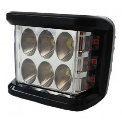 Exploradors Mini 6 Led Federal Fija Y Estrober 18w (Entrega Inmediata)