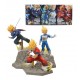 Goku Vegeta Trunks Dragon Ball Z Colección X3 Figuras + Obse (Entrega Inmediata)