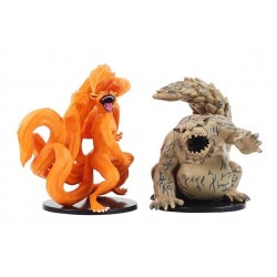 Naruto Kurama Shukaku Colección X2 Figuras + Envio + Obsequi (Entrega Inmediata)
