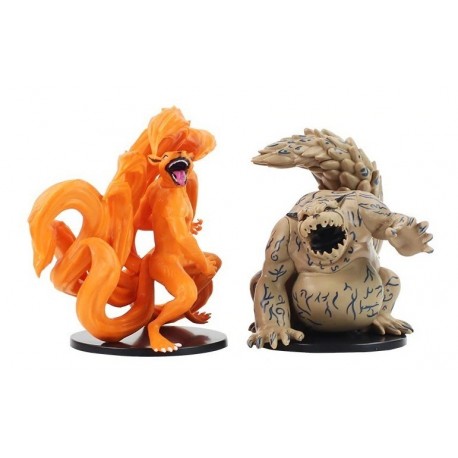 Naruto Kurama Shukaku Colección X2 Figuras + Envio + Obsequi (Entrega Inmediata)