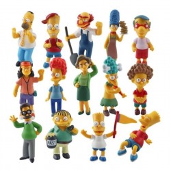 Colección Los Simpsons X14 Figuras Envío Gratis + Obsequio (Entrega Inmediata)