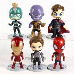 Vengadores Infinity War Thanos Colección X6 Figuras +obsequi (Entrega Inmediata)