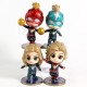 Capitana Marvel Colección X4 Figuras Marvel + Obsequio (Entrega Inmediata)
