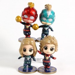 Capitana Marvel Colección X4 Figuras Marvel + Obsequio (Entrega Inmediata)