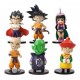 Goku Vegeta Dragón Ball Z Colección X6 Figuras + Obsequio (Entrega Inmediata)