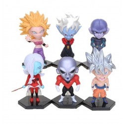 Goku Ultra Instinto Jiren Dragon Ball Colección X6 + Obsequi (Entrega Inmediata)