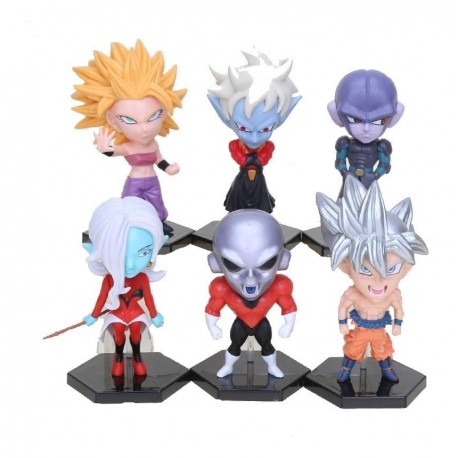 Goku Ultra Instinto Jiren Dragon Ball Colección X6 + Obsequi (Entrega Inmediata)