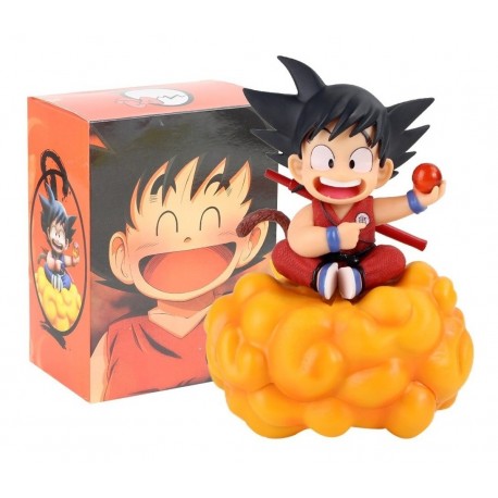 Goku Dragón Ball Z Colección Figura Niño Nube + Obsequio (Entrega Inmediata)