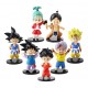 Goku Dragon Ball Z Colección Niños X7 Figuras + Obsequio (Entrega Inmediata)