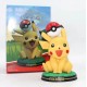 Pikachu Pokebola Pokemon Figura Colección Anime + Obsequio (Entrega Inmediata)
