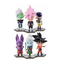 Goku Dragon Ball Z Kai Gt Super Colección X6 Figuras + Obseq (Entrega Inmediata)