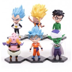 Goku Vegeta Dragon Ball Z Colección X6 Figuras + Obsequio (Entrega Inmediata)