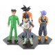 Goku Vegeta Gohan Dragon Ball Z Colección X4 Figuras + Obseq (Entrega Inmediata)