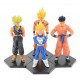 Goku Vegeta Trunks Dragon Ball Z Colección X4 Figuras + Obse (Entrega Inmediata)