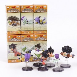 Goku Vegeta Dragon Ball Colección X6 Figuras Wcf + Obsequio (Entrega Inmediata)