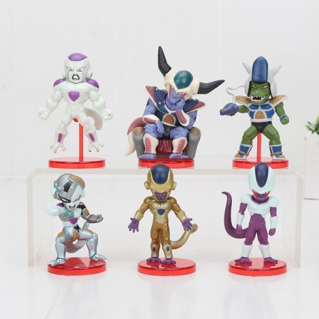 Freezer Dragon Ball Z Colección X6 Figuras Wcf + Obsequio (Entrega Inmediata)