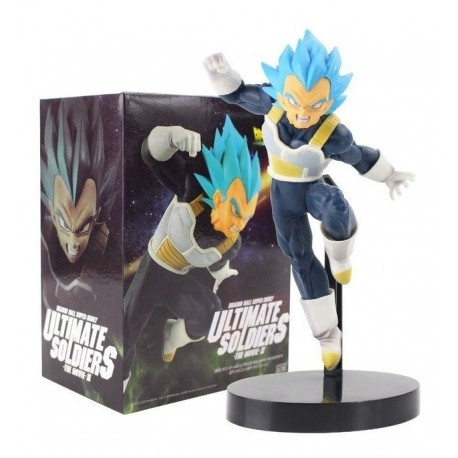 Vegeta Blue Colección Dragon Ball Super Figura + Obsequio (Entrega Inmediata)