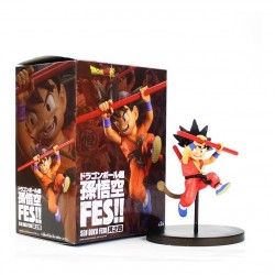 Goku Dragon Ball Z Colección Figura Niño Báculo + Obsequio (Entrega Inmediata)