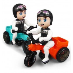 Motocicleta Con Muñeco De Luces Y Sonido Juguete Didáctico (Entrega Inmediata)