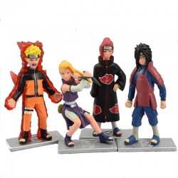 Naruto Colección Madara Nagato Ino X4 Figuras + Obsequio (Entrega Inmediata)
