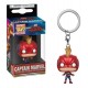 Funko Pop Capitana Marvel Vengadores Infinity Llavero (Entrega Inmediata)
