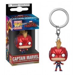 Funko Pop Capitana Marvel Vengadores Infinity Llavero (Entrega Inmediata)