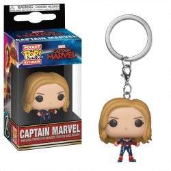Funko Pop Capitana Marvel Vengadores Infinity Llavero (Entrega Inmediata)
