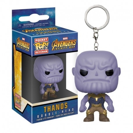 Funko Pop Thanos Avengers Vengadores Marvel Llavero + Obsequ (Entrega Inmediata)