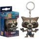 Funko Pop Rocket Vengadores Marvel Llavero Colección (Entrega Inmediata)