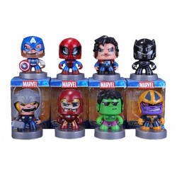 Vengadores Colección Iron Man Thanos Mighty Muggs Marvel (Entrega Inmediata)