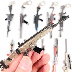 Fortnite Pubg Llaveros Armas Picos Metálicos Colección (Entrega Inmediata)