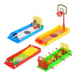 Mini Juegos Deportivos De Mesa Hockey Futbol Golf Basketball (Entrega Inmediata)
