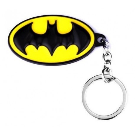 Batman Colección Logo Escudo Murcielago Llavero Metálico (Entrega Inmediata)