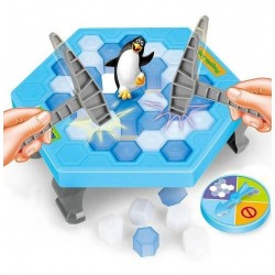 Juego De Mesa Salva Al Pingüino Destreza Mental Penguin Trap (Entrega Inmediata)