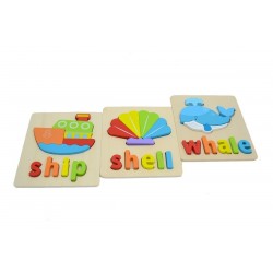 Rompecabezas Infantil Juego Didactico Madera Encajable (Entrega Inmediata)