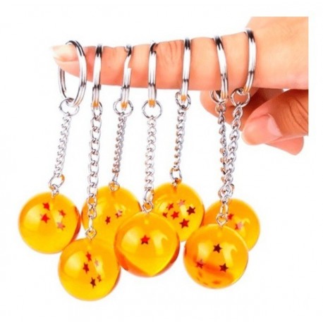 Esfera Dragón Llavero Anime Dragon Ball Z Accesorio Cosplay (Entrega Inmediata)
