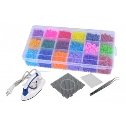 Set Estuche Hama Beads Colores Surtidos Perler Midi (Entrega Inmediata)