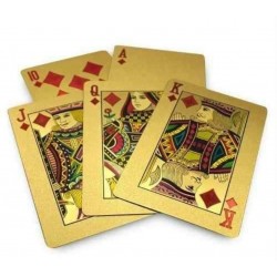 Cartas Remis Baraja Doradas Plateadas Poker Durable Flexible (Entrega Inmediata)