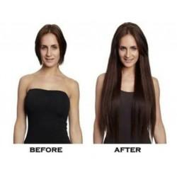 Promo! Extensiones De Cabello Castaño Marrón Café Extralarga (Entrega Inmediata)