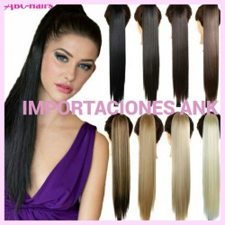 Cola De Cabello Extension Extratarga De Amarrar (Entrega Inmediata)